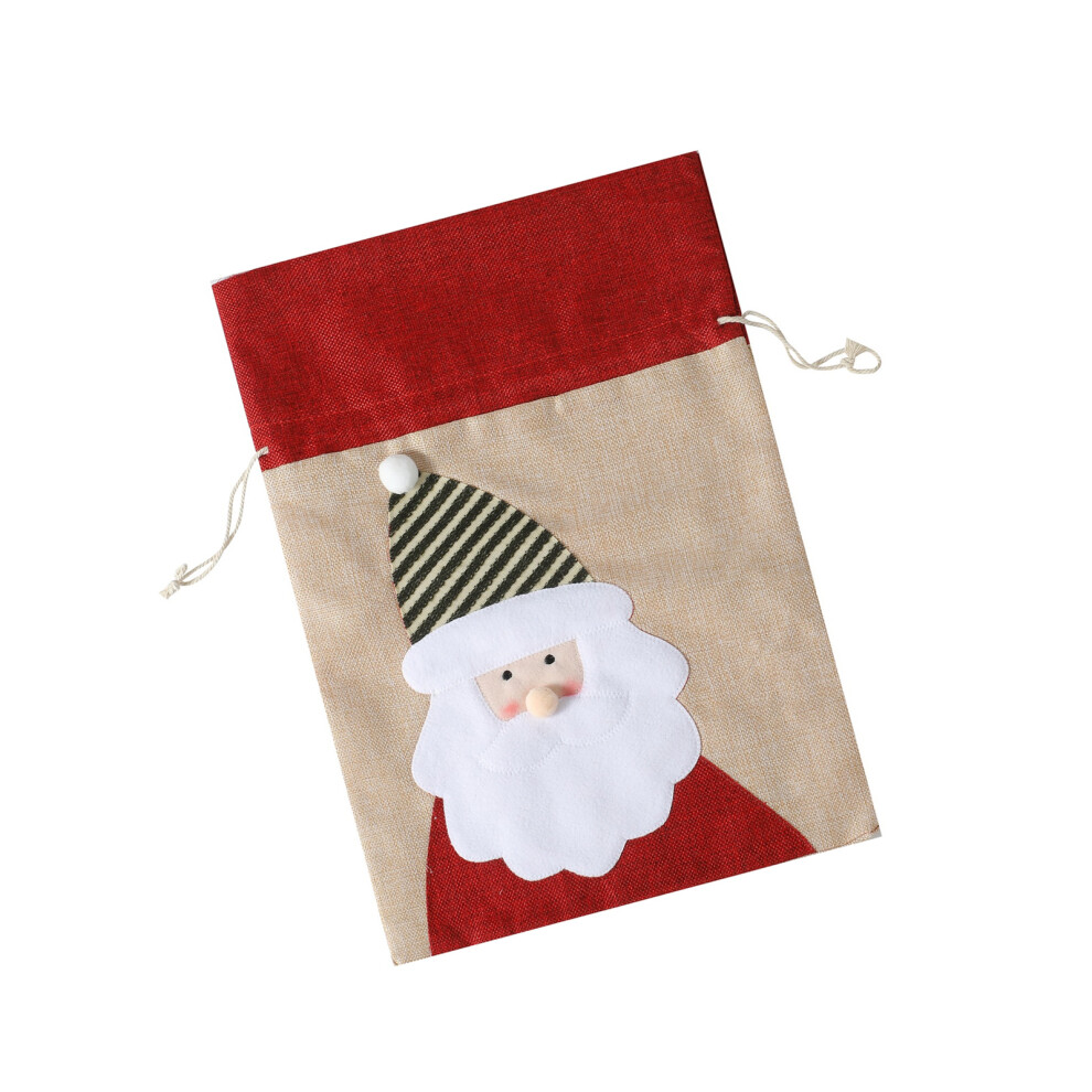 Christmas Decorative Pouches Efficient-large elderly gift bag
