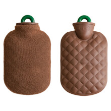 Small Capacity Hot Water Bag with-Coffee color Large size 800ml