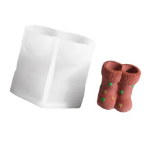 Multiple Shape Silicones Molds Crafting Sock-Christmas socks
