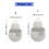 AntiLeak Snowmans Hot Water Bottle Thickened-White small 4