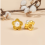 Alloy Florals Button Crafting Materials For Bags Hat DIY-silver 7