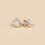 Alloy Florals Button Crafting Materials For Bags Hat DIY-silver 5