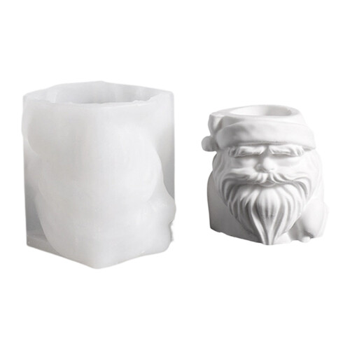 Multiple Shape Silicones Molds Crafting Sock Gift-Santa Claus.