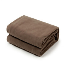 Sleeping Bag Inner Liner Travel Sleep Sack With Zipper Waterproof Fleece Liner For Adults And Kids Brown