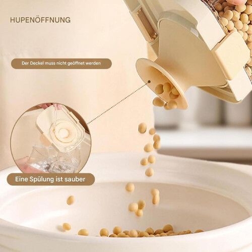 Cereal Container With Pourer Acrylic Cereal Storage Dispenser Snack Container Storage Dispenser 1