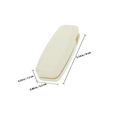 6Pcs White Pom Roller Blind Handles Durable Plastic Window Cord Pulls 1
