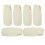 6Pcs White Pom Roller Blind Handles Durable Plastic Window Cord Pulls 9