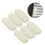 6Pcs White Pom Roller Blind Handles Durable Plastic Window Cord Pulls 8
