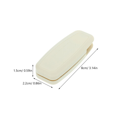 6Pcs White Pom Roller Blind Handles Durable Plastic Window Cord Pulls 2
