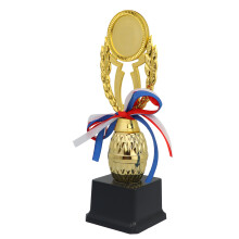 24 Cm Złoty Trofeum Za Kreatywny Projekt Z Czarną Podstawą