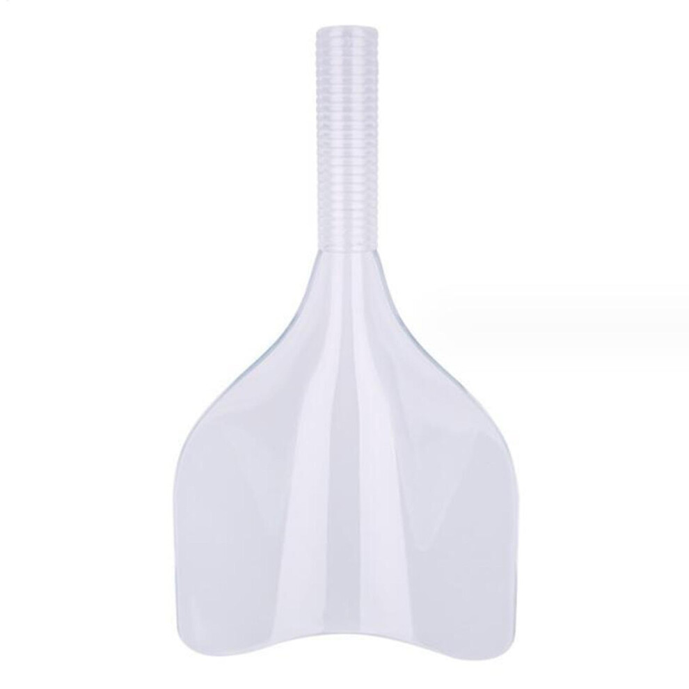 Hairspray Face Shield Clear With Handle for Hairdressing Makeup Face Shield Cover Barber Salon Transparent