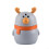 Charming Reindeer Themed Automatic Toothpick Box Gray, Easy To Clean, Regular Use 1