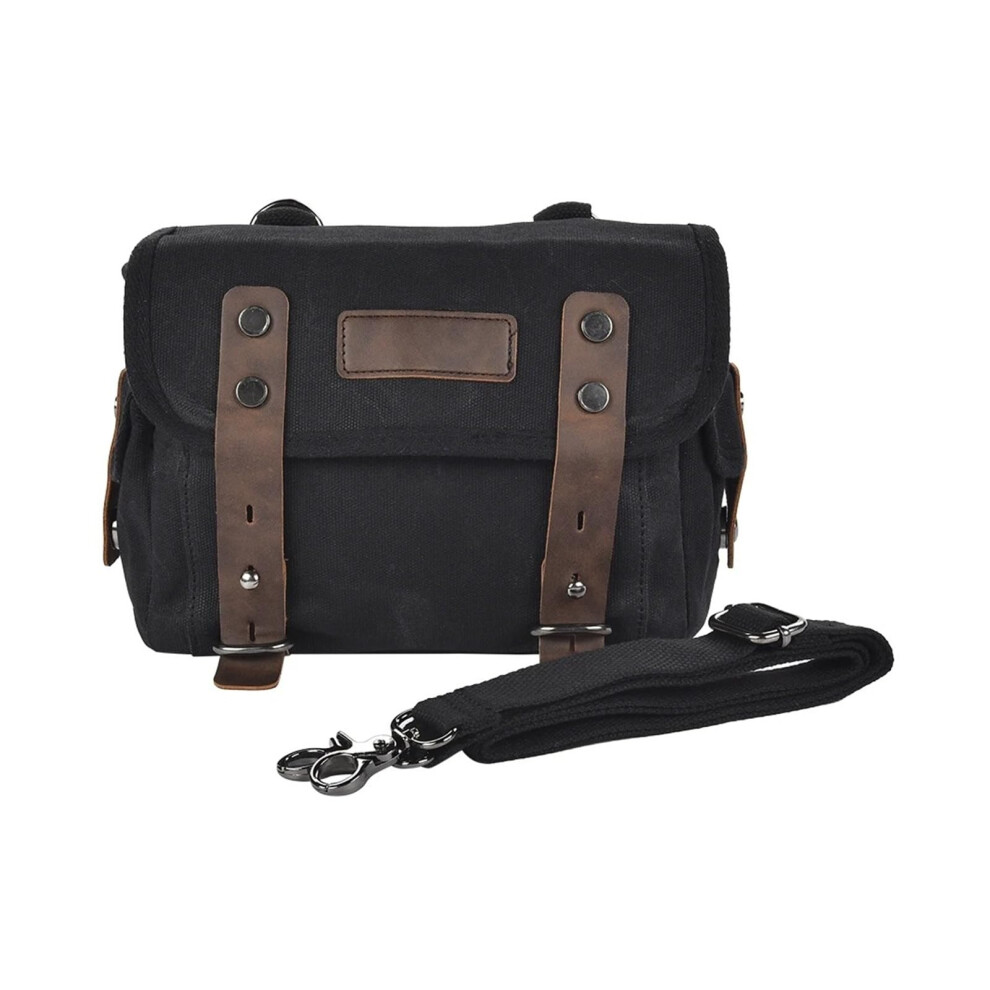 Motor Pannier Bag Universal Side Motorcycle Saddlebag With Removable Waterproof Inner Liner Small Black 9084446421323