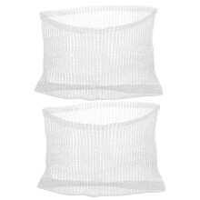 2Pcs Silver Gardening Mesh Bags Root Protectors for Outdoor Plants