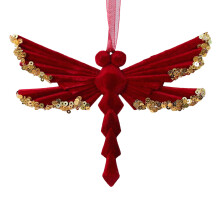Sequins Velvety Snowflake/Butterfly Ornament for-Dragonfly...