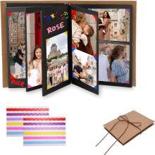 Small DIY Photo Album Thick Paper Page Scrapbook Great For