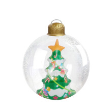 Elegant Inflatable Christmas Ball Ornament-Christmas tree balls