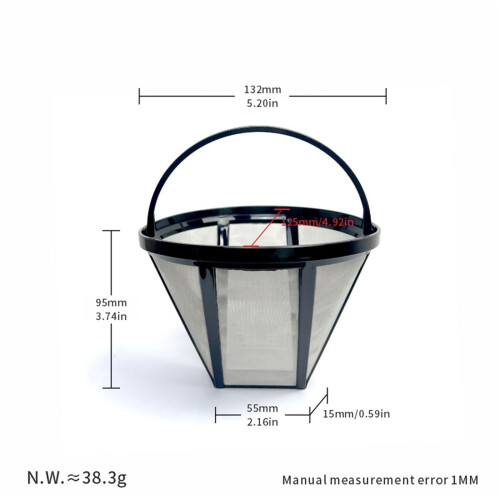 Quick Release Handle Multipurpose Filter Basket Durable Plastic 2