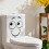 Adhesive Funny Cartoon Expression Sticker Waterproof-SCQ2201 3 3