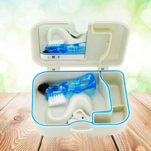 Portátil Para Dentaduras Com E 1