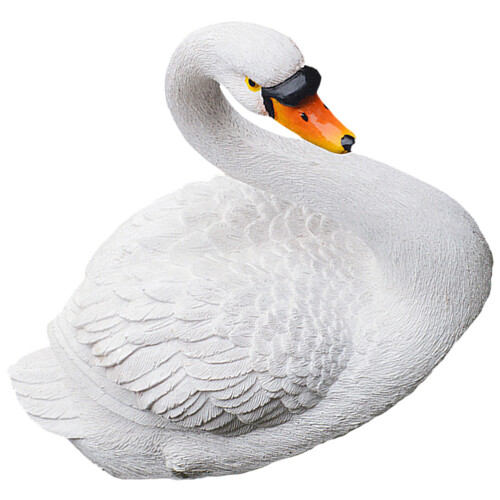 Estátua De Cisne Com , Decorativa