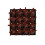 Portable Christmas Bowknot Ball Ornament User-Coffee 6cm 1