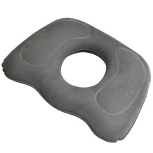 Ventilated Plushes Seat Cushion Ergonomic Designs for-grey