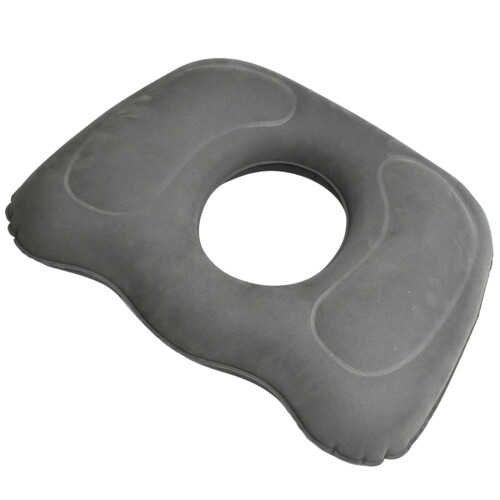Ventilated Plushes Seat Cushion Ergonomic Designs for-grey