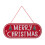 Christmas Cheer Iron Wall Hanging User Friendly-big red sign 1