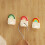 3Pcs Strong Adhesive Hooks Rainbow Colored Hooks-rainbow colors 7