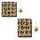 Portable Christmas Bowknot Ball Ornament User-Coffee 6cm 3
