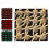 Portable Christmas Bowknot Ball Ornament User-Coffee 6cm 6