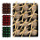 Portable Christmas Bowknot Ball Ornament User-Coffee 6cm 5