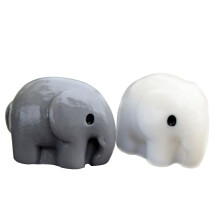 2Pcs Handmade Resin Miniature Crafts for Landscape Garden Decor Gifts