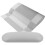 Conjunto Almofada Para As E Unhas Couro Com Tapete 11