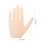 Mão De Treinamento Silicone Reutilizável Para De Unhas 11