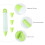 Silicone Para Decorar Chocolate, Bolo E Glacê Verde 10