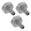 3pcs pool vacuum hose connector adapter for pool cleaner 1
