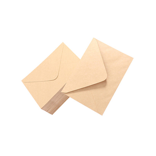 50Pièces Enveloppes Élégantes Beige Pour Et Occasions