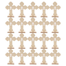 60St Beige Kruis Voor Communie En Doopdecoratie Handgemaakt