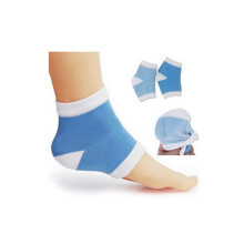 Par De Nylon Com Gel Para Calcanhares Hidratantes Antirrachaduras