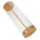 Straws Halter Spender: Organizer Mit Holzdeckel 25,5x8 Cm 11