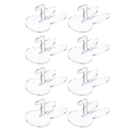 8St Nagelkunst Oefenstand Transparant Manicure Accessoire