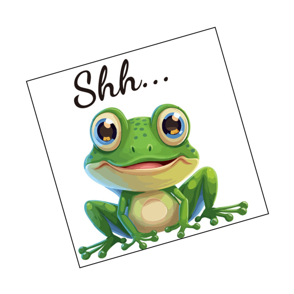 Funny Frogs Toilet Seat Lid Stickers Toilet Lid Decals-Ch81267 7695000194960