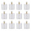 12Pcs Cylindrical Shape Candy Holder Clear Plastic Candy Storage 1