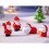 Santa Miniature Resin Statues Christmas Home Decors Tabletop 7