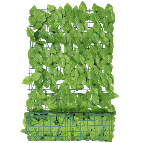 4 Unidades De Planta Artificial Simulada Rattan