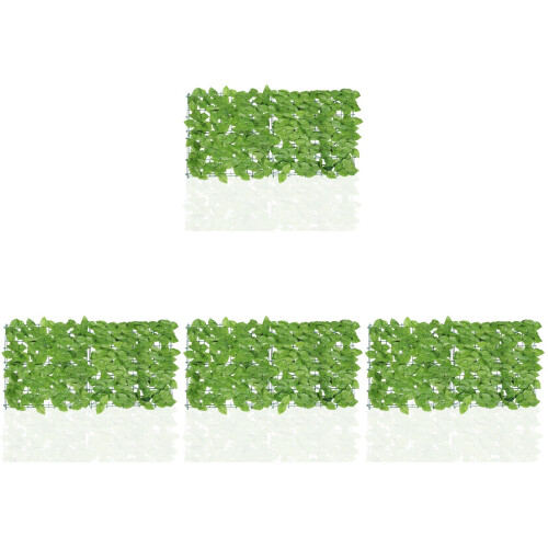 4 Unidades De Planta Artificial Simulada Rattan 1