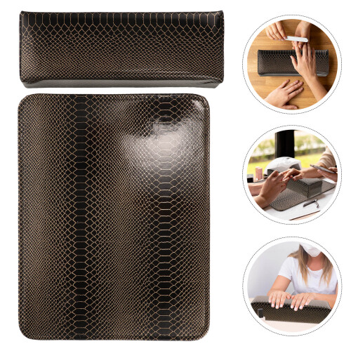 Conjunto Almofada Repouso Para As Manicure Com Tapete 1