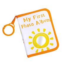 Cute Sun Pattern Washable Baby Memory Book Album with Clear